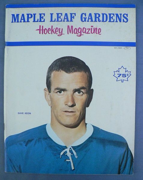 P60 1967 Toronto Maple Leafs